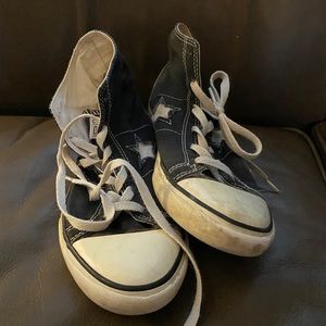 Converse one star high tops black!
